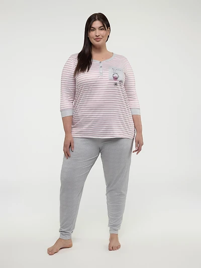 Pantalon de pyjama étroit