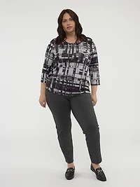 T-shirt à manches 3/4