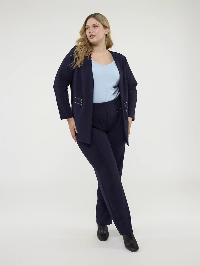 Veste en tricot à manches longues