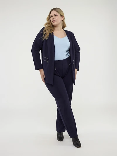 Veste en tricot à manches longues