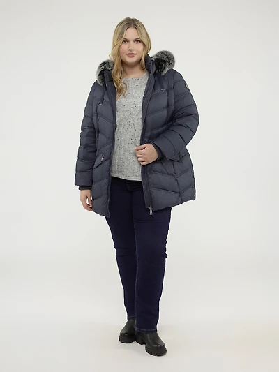 Manteau mi-cuisse