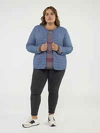 Semi-fitted blazer