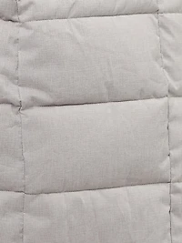 Semi-fitted mid-thigh coat