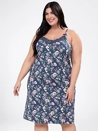 Robe de nuit évasée