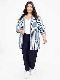 Straight pull-on dress pant  - Petite