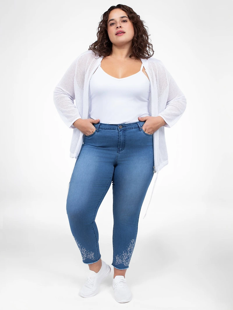 Skinny fitted jeans