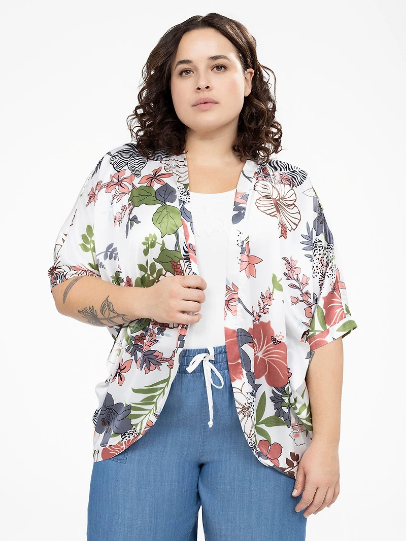 Veston ajusté à manches 3/4