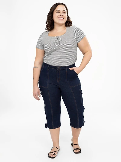 Straight fitted jeans