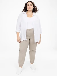Blouse à manches longues avec boutons