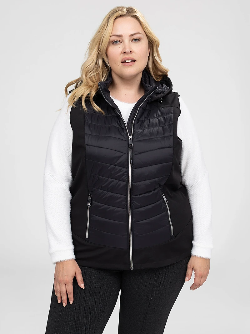 Semi-fitted coat