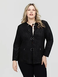 Semi-fitted blazer