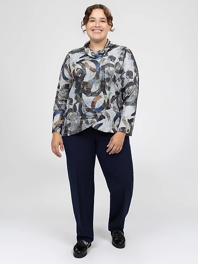 Long-sleeve loose fit t-shirt