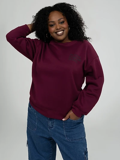 Long-sleeve loose fit t-shirt