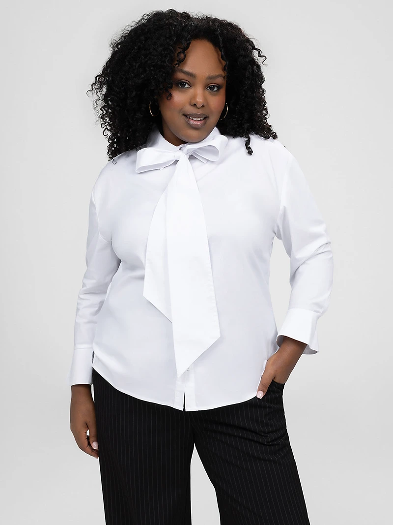 Long sleeve loose blouse