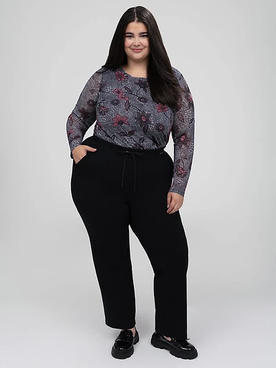 Large pull-on pant