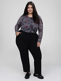 Large pull-on pant
