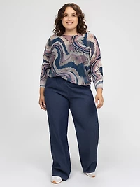 Pantalon ample décontracté