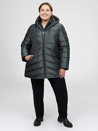 Manteau mi-cuisse