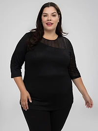 Tunique à manches 3/4