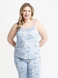 Pyjama tank top