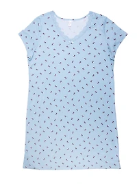 Robe de nuit droite