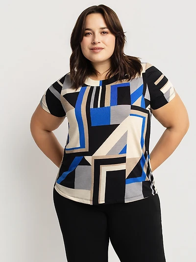 T-shirt ample à manches courtes