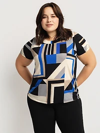 T-shirt ample à manches courtes