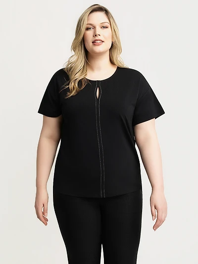 Loose short-sleeve t-shirt