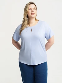 T-shirt ample à manches courtes