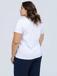 Loose short-sleeve t-shirt