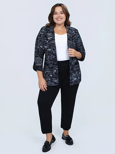 Straight pull-on pant - Petite