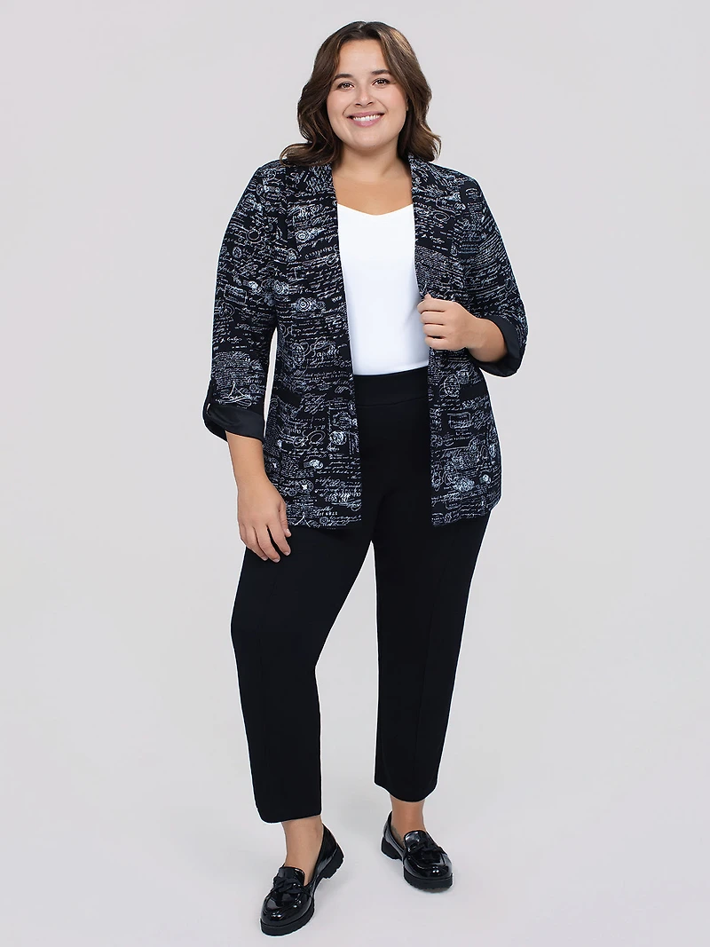 Straight pull-on pant - Petite