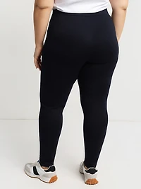 Semi-fitted pull-on pants