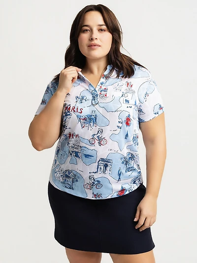 Loose short-sleeve t-shirt