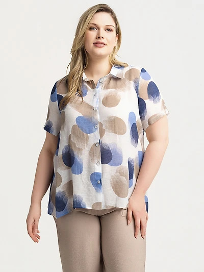 Blouse à manches courtes