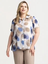 Blouse à manches courtes