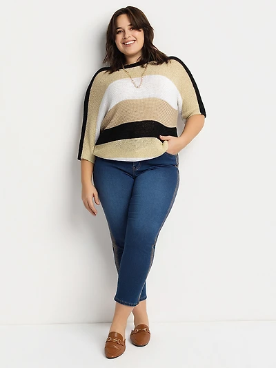 Jean skinny ajusté à la cheville