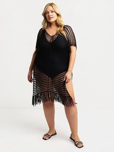 Cover-up swim dress