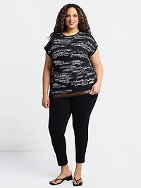 Pantalon droit à enfiler - Petite