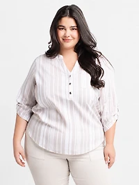 Blouse à manches 3/4