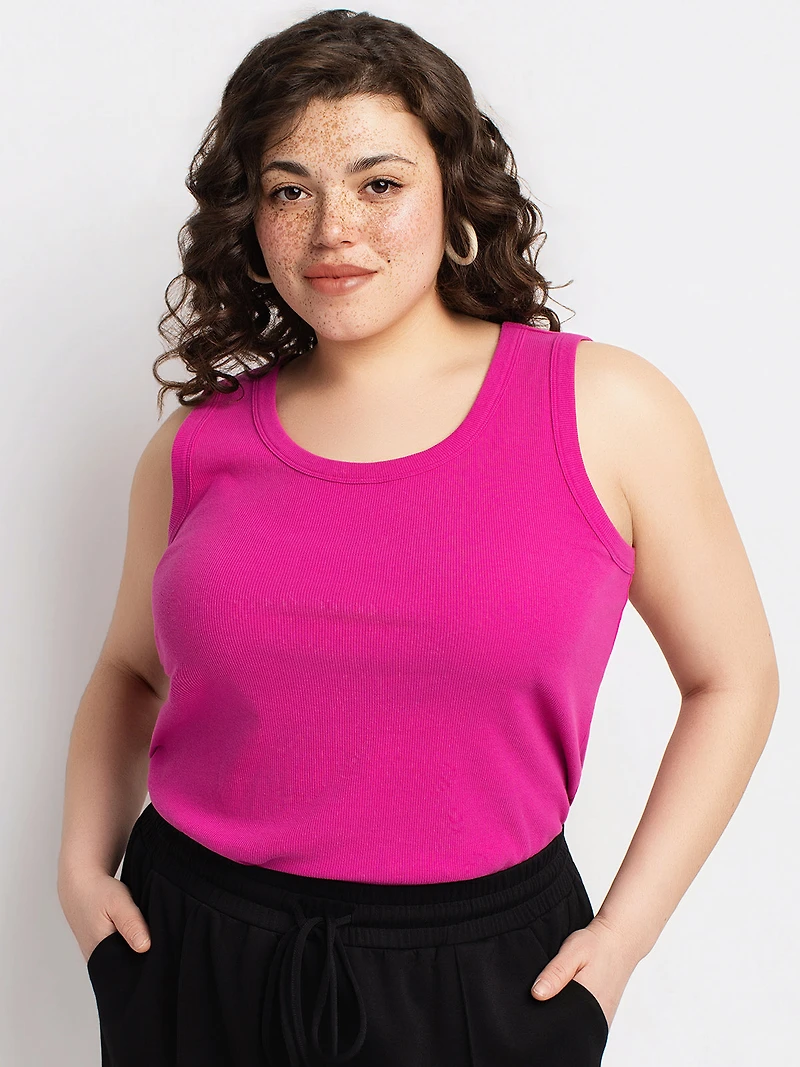 Fitted tank top