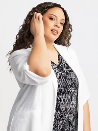 Veston à manches 3/4