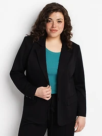 Long knit vest