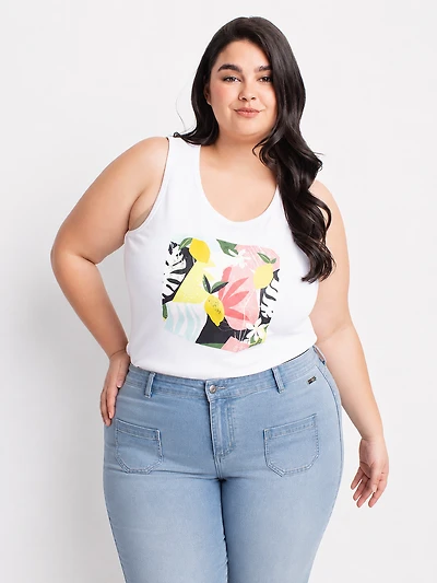 Fitted tank top
