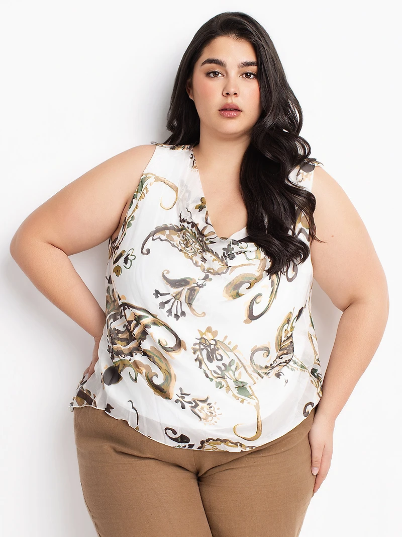 Camisole semi-ajustée