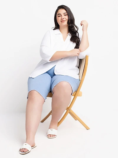 Blouse à manches 3/4