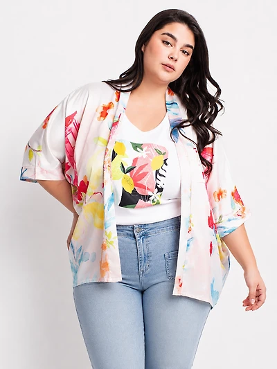 Veste à manches courtes