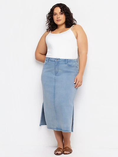 Denim skirt