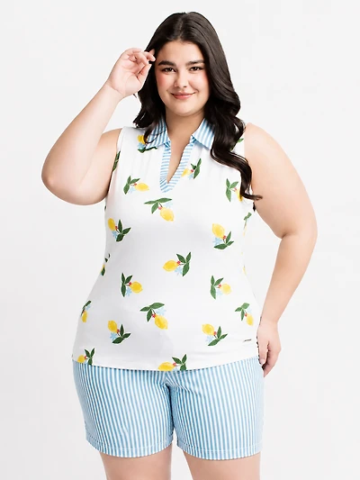 Sleeveless t-shirt