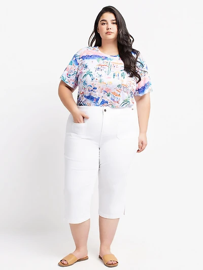 Capri en denim